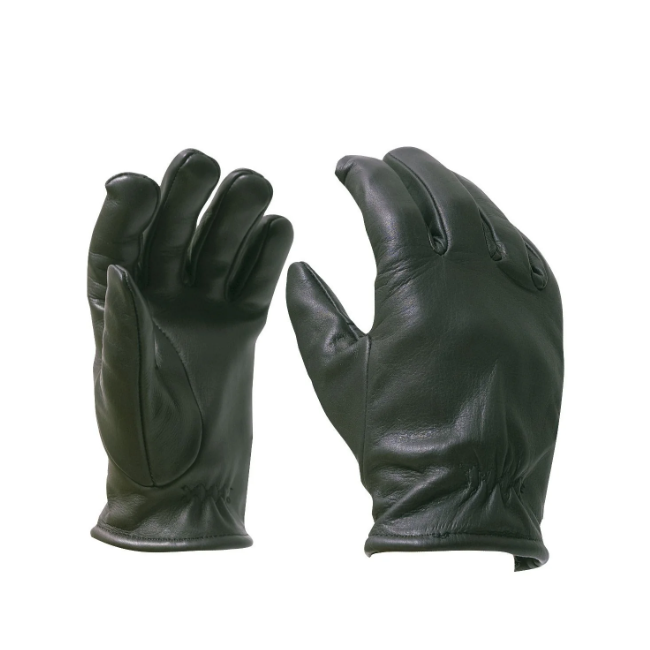 Gants en cuir doublés Kevlar anti coupure - Patrol