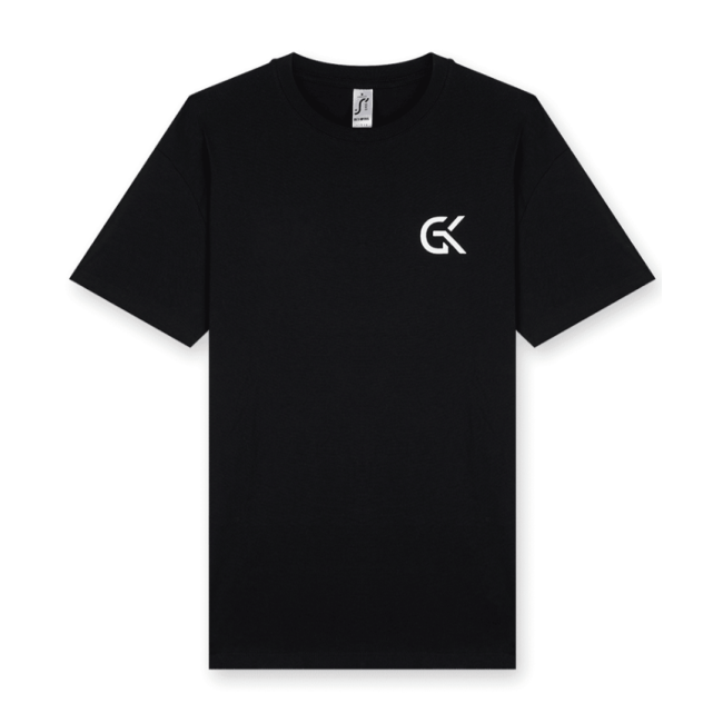 T-shirt noir inscription nouveau logo - GK Pro