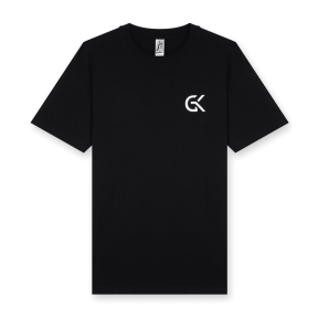T-Shirt schwarz mit neuem Logo-Aufdruck - GK Pro
