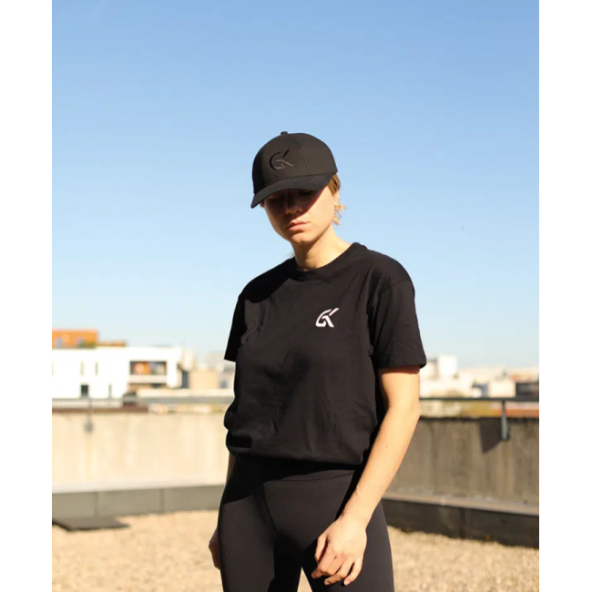 T-shirt czarny napis nowe logo - GK Pro