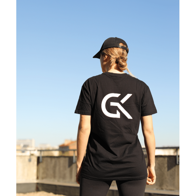 T-shirt noir inscription nouveau logo - GK Pro