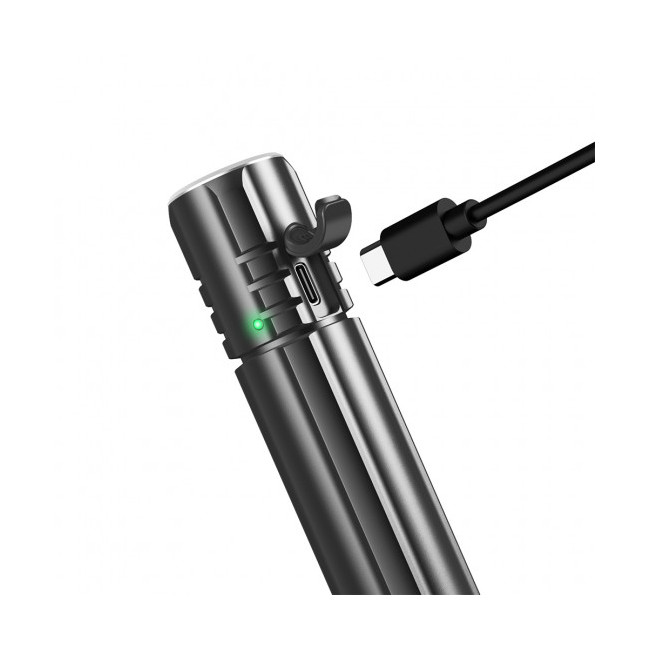 Kompakte wiederaufladbare taktische Taschenlampe EC20 LED 1100 Lumen - Klarus