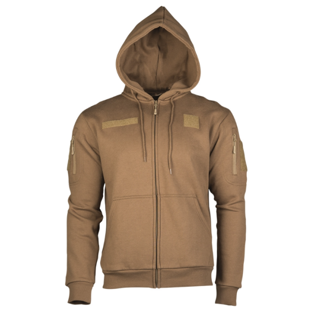 Sweat-shirt Tactique Homme Polaire Demi-zippé - Col Montant, Poche Zippée Bras - Léger, Isolant Pour Randonnée, Entraînement