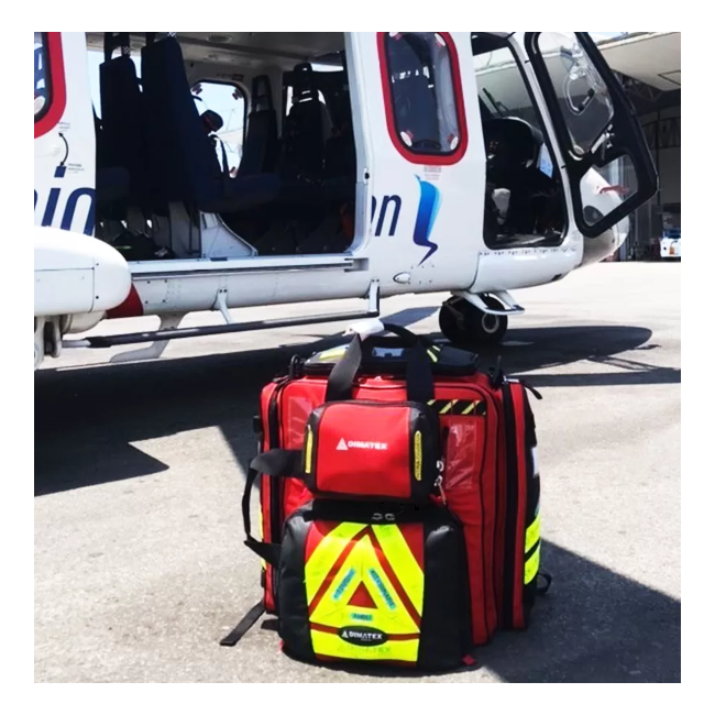 Sac de secours MATRIX rouge - Dimatex