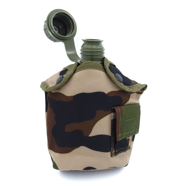 Gourde US Plast. Avec Quart Et Housse OD - Gourdes (9704420