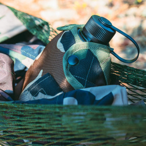 Veldfles oorsprong USA met camo CE hoes - Patrol Equipement
