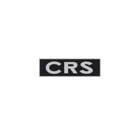 Retroreflektierendes Band schwarzer Hintergrund CRS 10 x 30 cm - Patrol Equipement