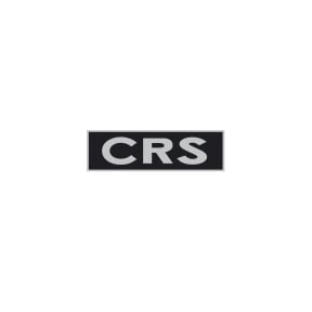 Bandeau rétroréfléchissant fond noir CRS 10 x 30 cm - Patrol Equipement