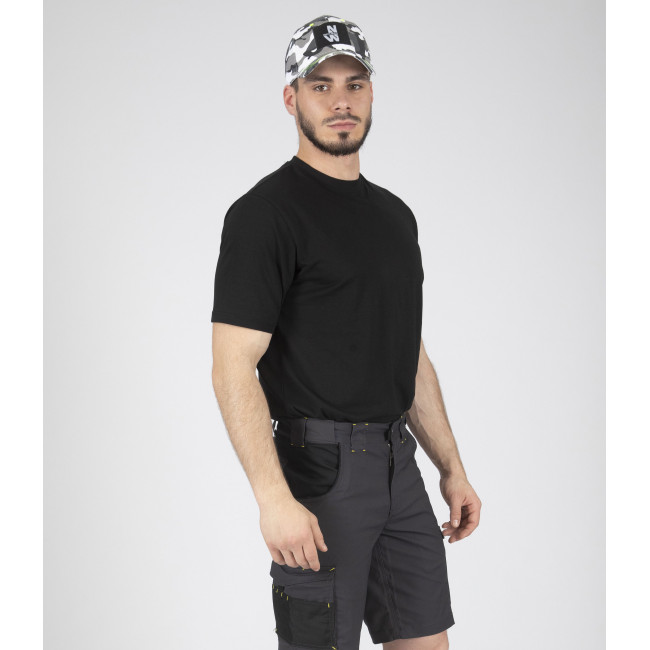 T-SHIRT MANCHES COURTES DE TRAVAIL DUCK NOIR - NORTH WAYS