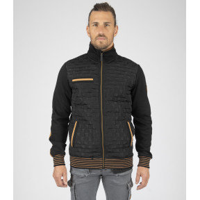 Gilet de travail Andreu noir et coyote - North Ways