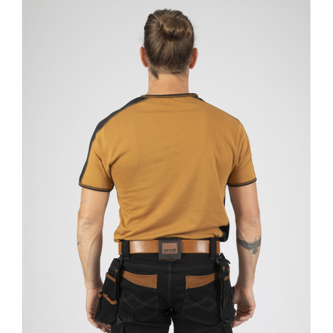 Tee-shirt à manches courtes pour homme Andy camel - North Ways