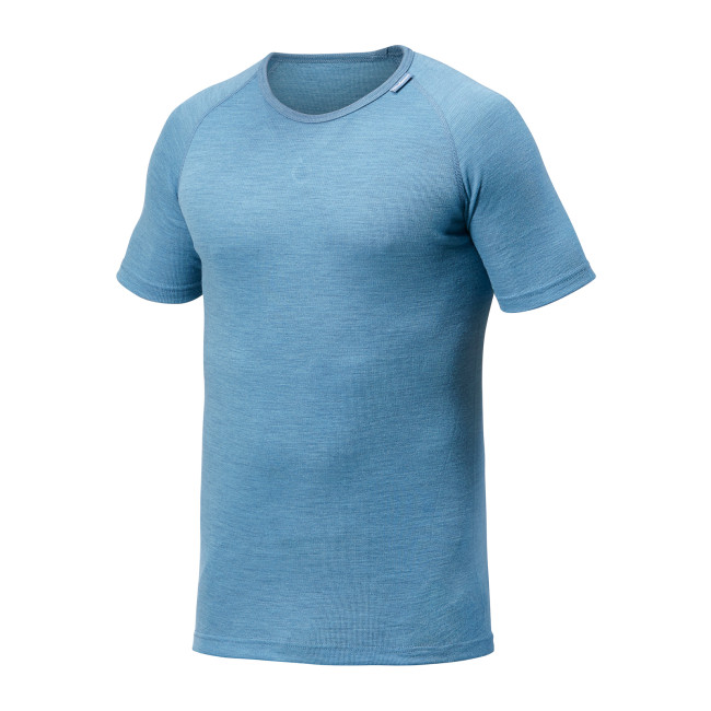 T-shirt z krótkimi rękawami LITE Nordic Blue - Woolpower