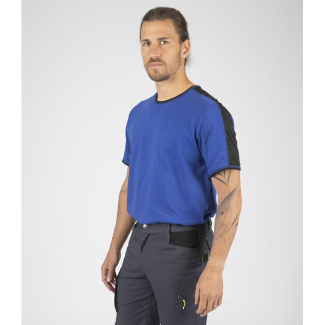 Tee-shirt à manches courtes pour homme Andy bleu - North Ways