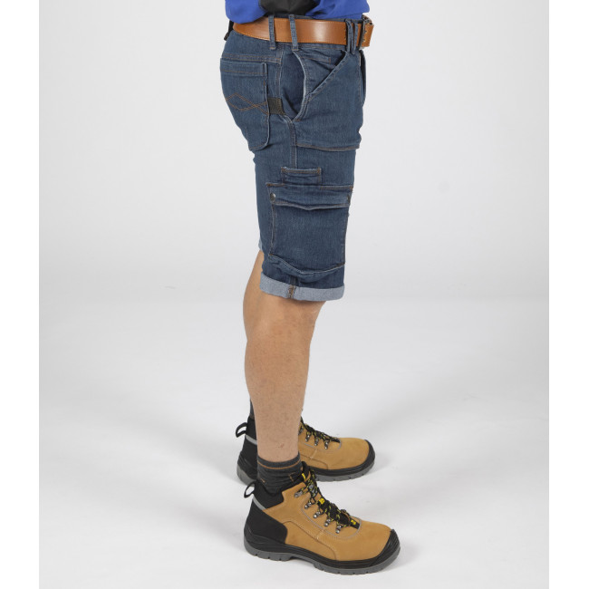 Arbeits-Bermudashorts mit vielen Taschen aus Jeans Bolt - North Ways