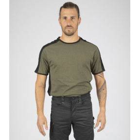Kurzarm-T-Shirt für Herren Andy khaki - North Ways