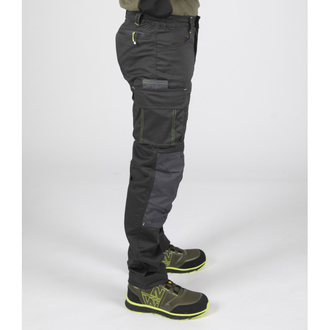 PANTALON DE TRAVAIL KESSEL GRIS - NORTH WAYS