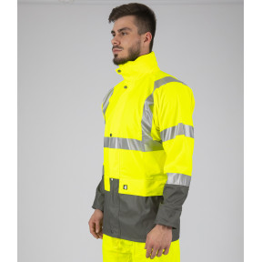 VESTE HV DE TRAVAIL BANDIT JAUNE FLUO - Nine Worths