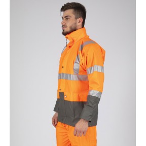 VESTE HV DE TRAVAIL BANDIT ORANGE FLUO - Nine Worths