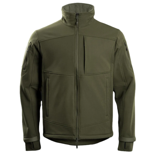 Tactische softshell vest STOIRM groen OD - Highlander