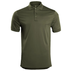 Polo tactique STOIRM 100% polyester vert OD - Highlander