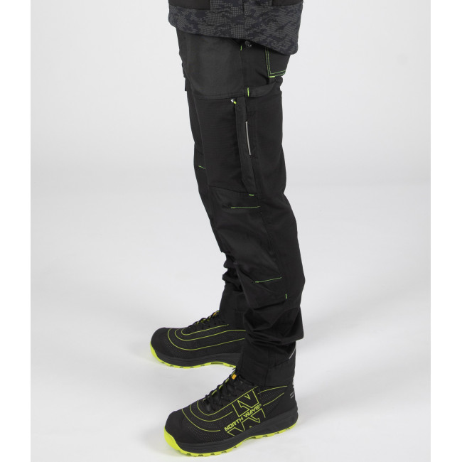 PANTALON DE TRAVAIL BILL NOIR - Nine Worths by North Ways