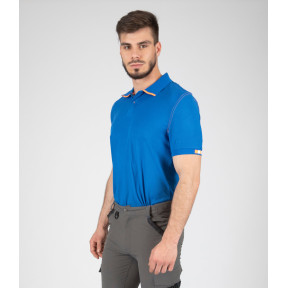Polo de travail Beven bleu/orange - Nine Worths by North Ways