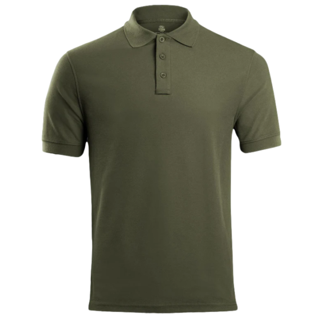 Tactische polo STOIRM polykatoen groen OD - Highlander