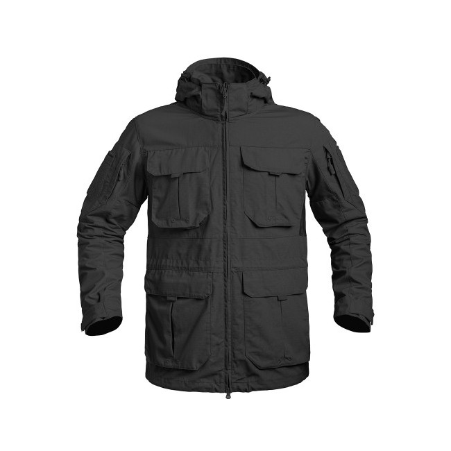 Veste longue de combat Fighter noir - A10 Equipment