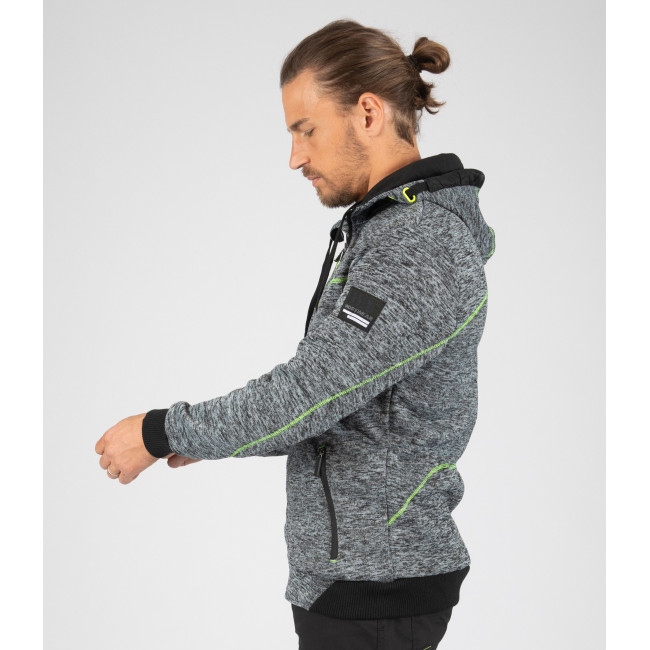 Werkvest Botta grijs gemêleerd - Nine Worths by North Ways