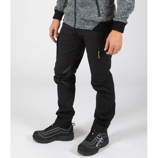 PANTALON DE TRAVAIL EDWARD NOIR - Nine Worths by North Ways
