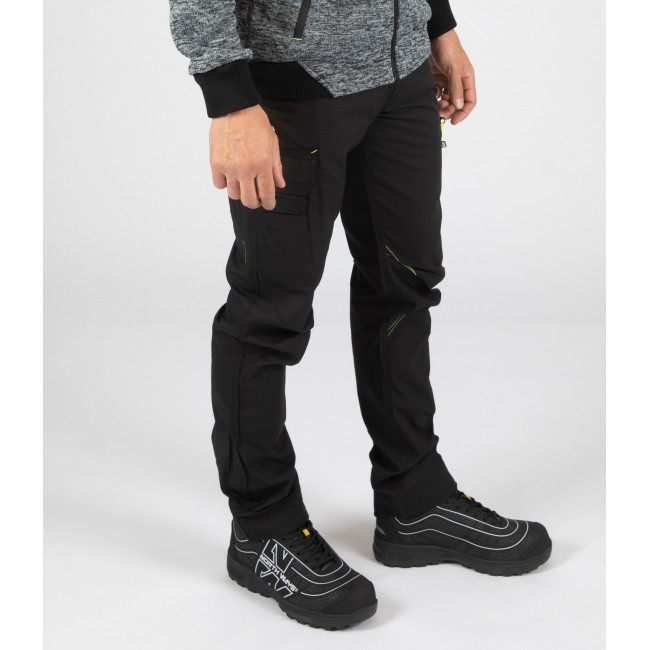 PANTALON DE TRAVAIL EDWARD NOIR - Nine Worths by North Ways