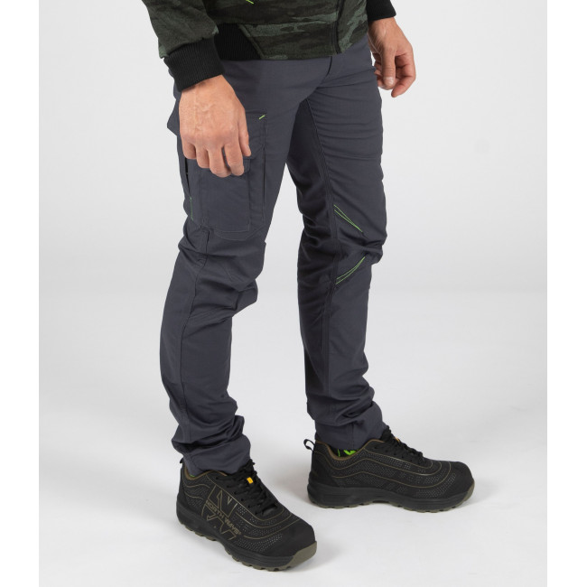 PANTALON DE TRAVAIL EDWARD GRIS - Nine Worths by North Ways