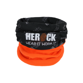 Tour de cou polaire Hako orange/noir - Herock