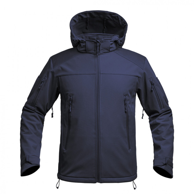 V2 Softshell Jas Fighter marineblauw - A10 Equipment