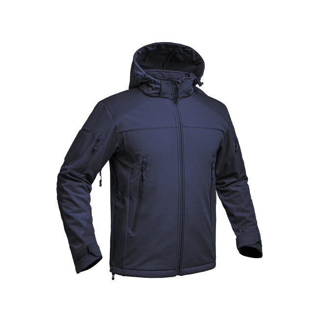 V2 Softshell Jas Fighter marineblauw - A10 Equipment