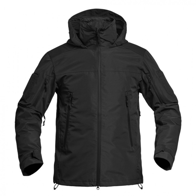 Hardshell-Parka Fighter schwarz - A10 Equipment