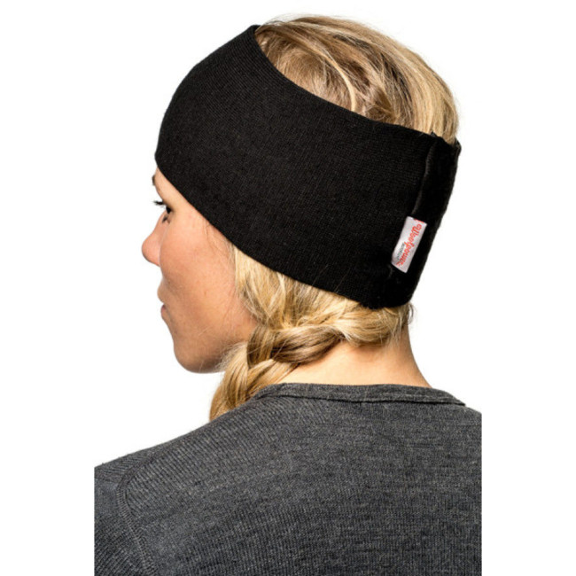 Bandeau Headband 200 Noir - Woolpower