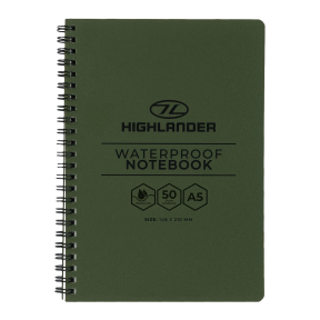 Waterdicht notitieboek A5 - Highlander