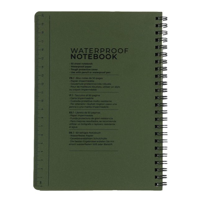 Wasserdichtes Notizbuch A5 - Highlander