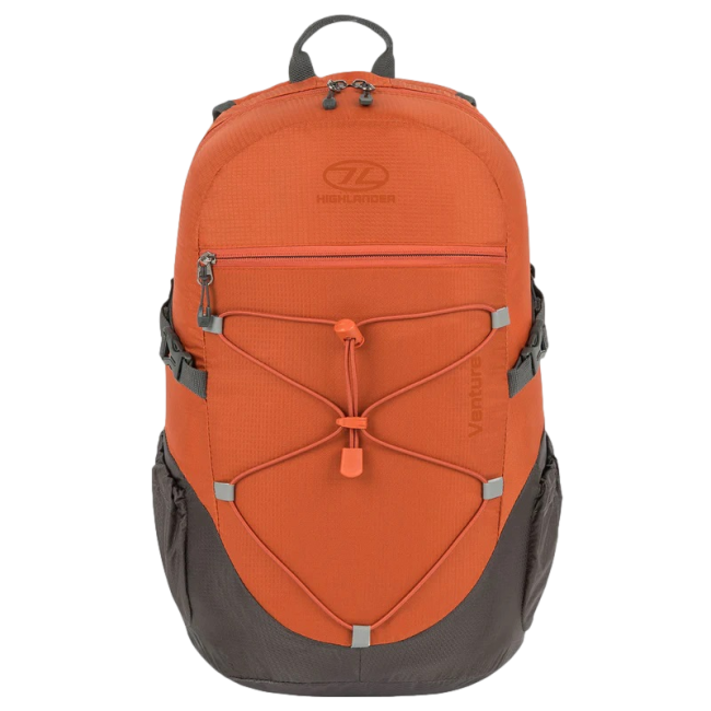 Rugzak Venture 20L oranje/grijs - Highlander