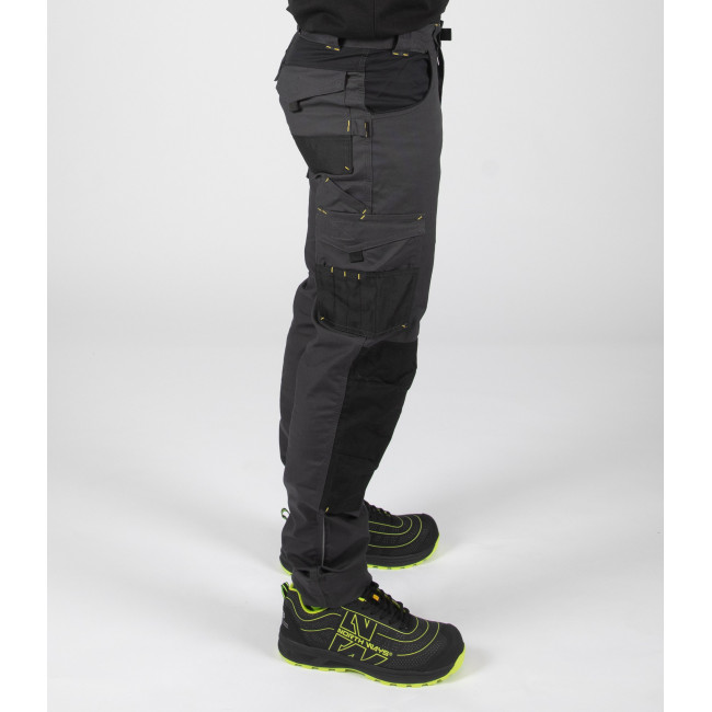 Pantalon de travail Adam Gris/Noir - Nine Worths