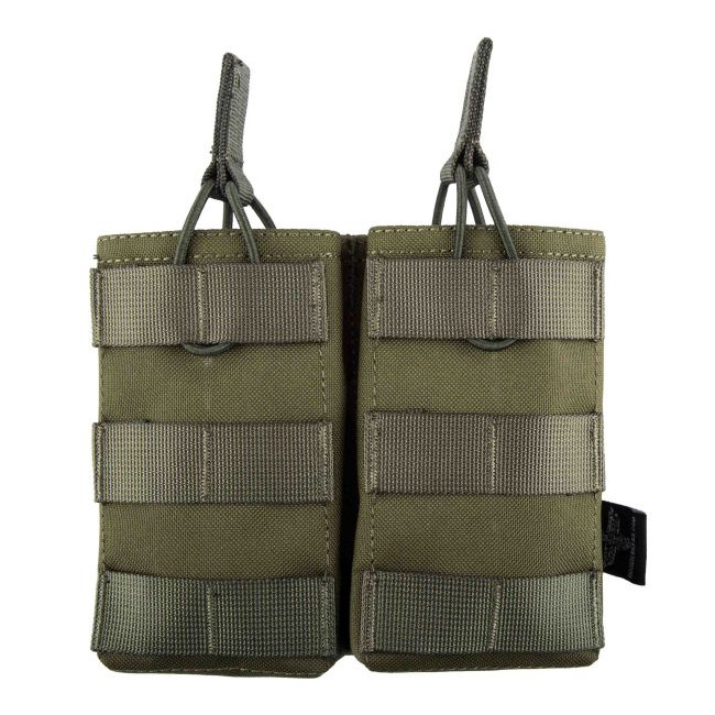 Porte chargeur double 5.56 action vert OD - Invader Gear