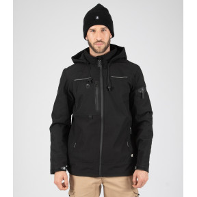 VESTE SOFTSHELL FLORES NOIR - North Ways