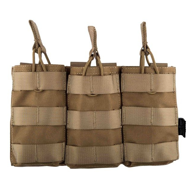 Potrójny uchwyt na magazynek 5.56 Action coyote - Invader Gear