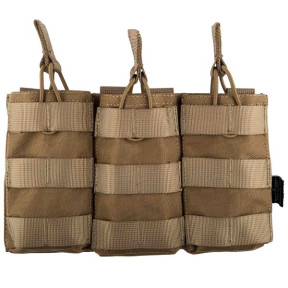 Dreifach-Magazintasche 5.56 Action Coyote - Invader Gear