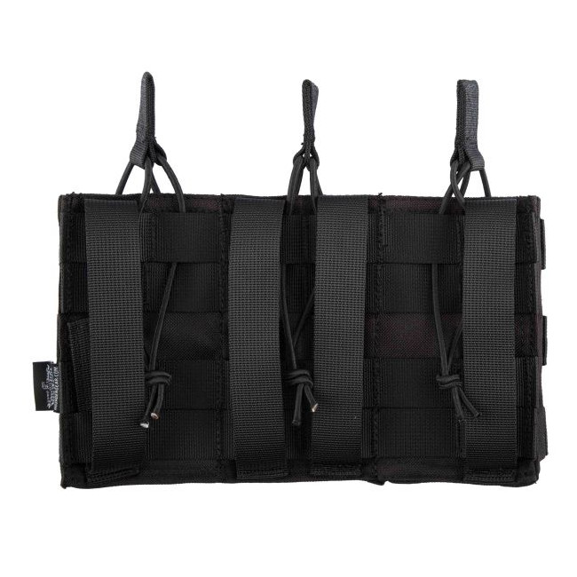 Drievoudige magazijnhouder 5.56 Action zwart - Invader Gear