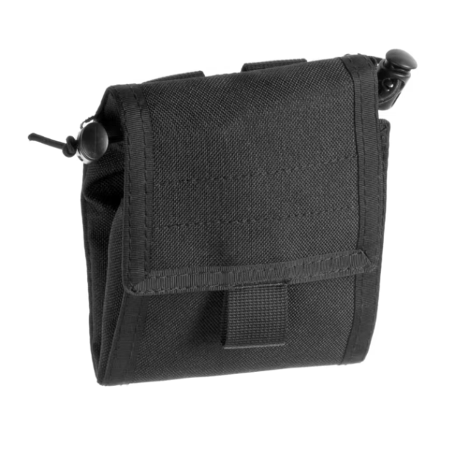 Opvouwbare dump pouch zwart - Invader Gear
