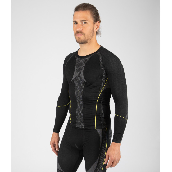 SOUS-PULL DE TRAVAIL CAPRONI NOIR - Nine Worths by North Ways