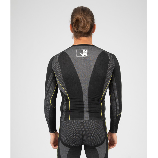 SOUS-PULL DE TRAVAIL CAPRONI NOIR - Nine Worths by North Ways
