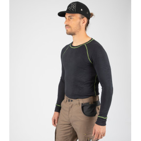 SOUS-PULL DE TRAVAIL FERBER NOIR - Nine Worths by North Ways